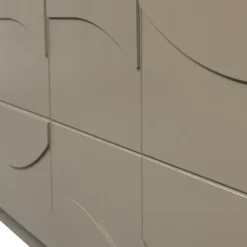 WOOOD Teo TV-Meubel - Grenen - Mud - 52x180x40