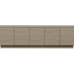 WOOOD Teo TV-Meubel - Grenen - Mud - 52x180x40