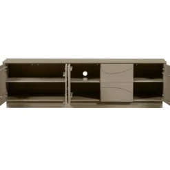 WOOOD Teo TV-Meubel - Grenen - Mud - 52x180x40