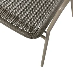 Tuinstoelen-WOOOD Weston Stoelen Buiten - Rattan/Metaal - Jungle - Set van 4