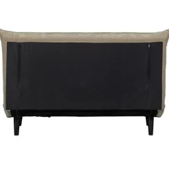 WOOOD Xem Slaapbank - 1-Persoons - Chenille stof - Naturel - 80x122x92