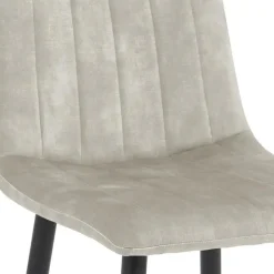 Barkrukken-HomeMixx 2x Barkruk Jax - Velvet Taupe (Set van 2)