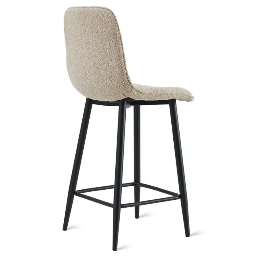 HomeMixx 2x Barkruk Yerevan - Bouclé Taupe