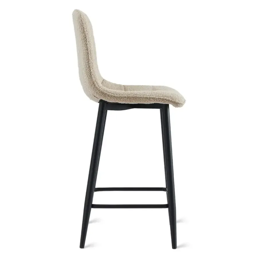 HomeMixx 2x Barkruk Yerevan - Bouclé Taupe