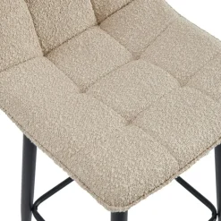 HomeMixx 2x Barkruk Yerevan - Bouclé Taupe