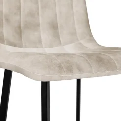 HomeMixx 2x Eetkamerstoel Minsk Fluweel Beige