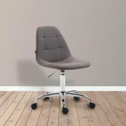 Bureaustoelen|Bureaustoelen-Xairo Rome - Bureaustoel - Stof - Donkergrijs
