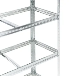 Stellingkasten-Leen Bakker XITTA - Stellingkast 5 planken - Zilver - Staal