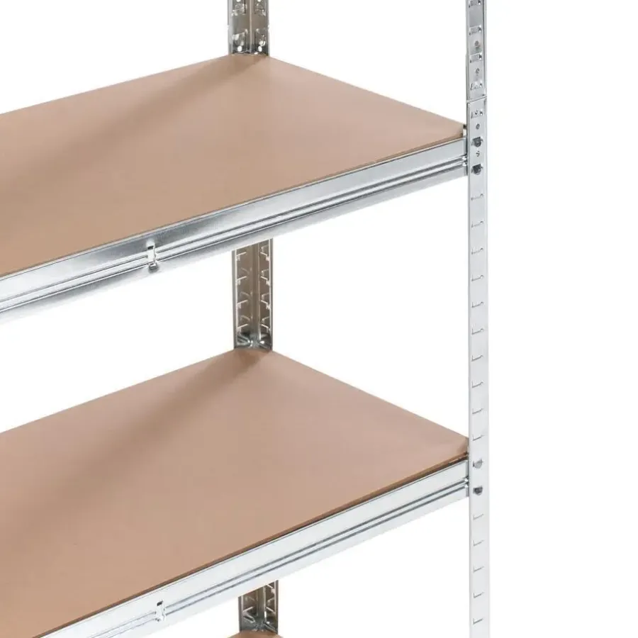 Stellingkasten-Leen Bakker XITTA - Stellingkast set van 2 - Zilver - 150 cm - Staal