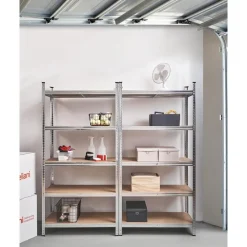 Stellingkasten-Leen Bakker XITTA - Stellingkast set van 2 - Zilver - Staal