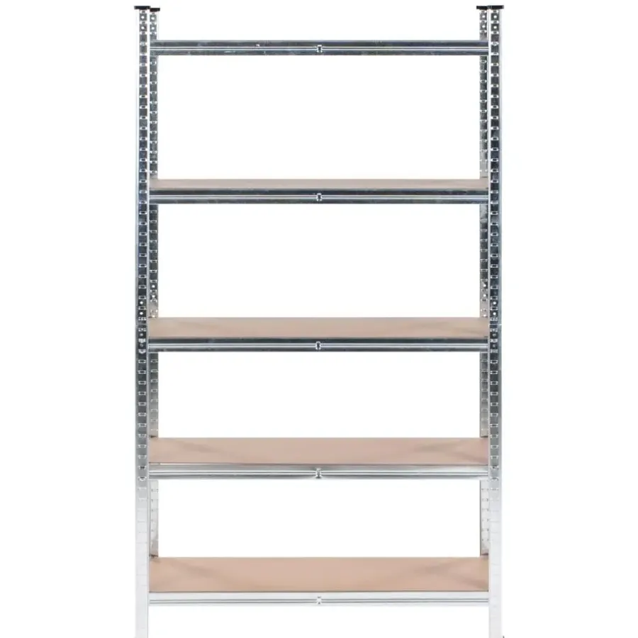 Stellingkasten-Leen Bakker XITTA - Stellingkast set van 2 - Zilver - Staal
