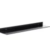 XIVADA Wandrek Rosa - Industrieel - Aluminium - Boren - Zwart - 60 cm