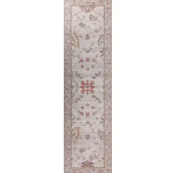 Beliani YANOBA - Loper - Beige - 80 x 300 cm - Katoen
