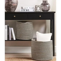Beliani YERKOY - Mand set van 2 - Beige - Katoen