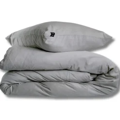 Dekbedovertrekken|Lits-Jumeaux Dekbedovertrekken-Zavelo Dekbedovertrek Velvet Comfort Zilver-Lits-jumeaux (240 x 200/220 cm)