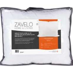 Zavelo Ecodown Hoofdkussen Synthetische Donsvezel