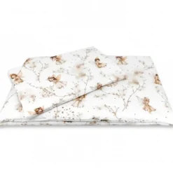 Kinderdekbedovertrekken-Zavelo Peuter Dekbedovertrek Fairy Beige 120 x 150 cm