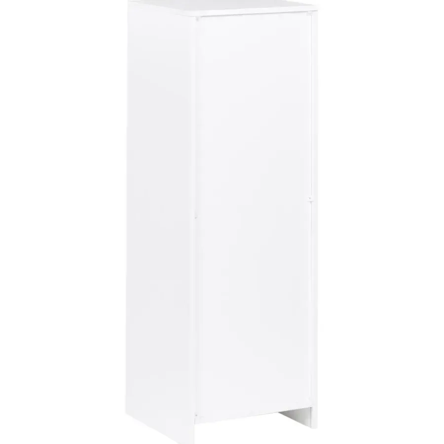 Leen Bakker ZEHNA - Boekenkast 3 planken - Wit - 40 x 40 cm - Vezelplaat