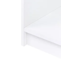 Boekenkasten|Boekenkasten-Leen Bakker ZEHNA - Boekenkast 3 planken - Wit - 80 x 40 cm - Vezelplaat
