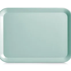 Dienbladen-Zeller Dienblad - melamine - aqua blauw - 44 x 32 cm