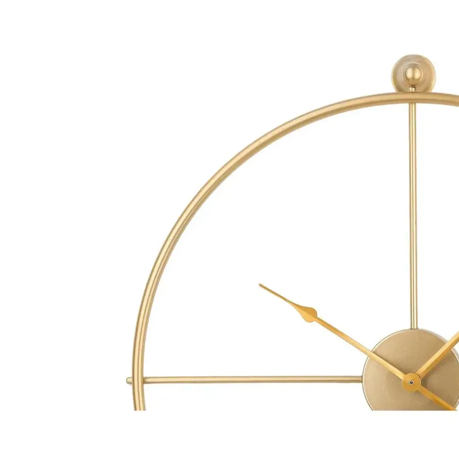 Beliani ZUCHWIL - Wandklok - Goud - IJzer