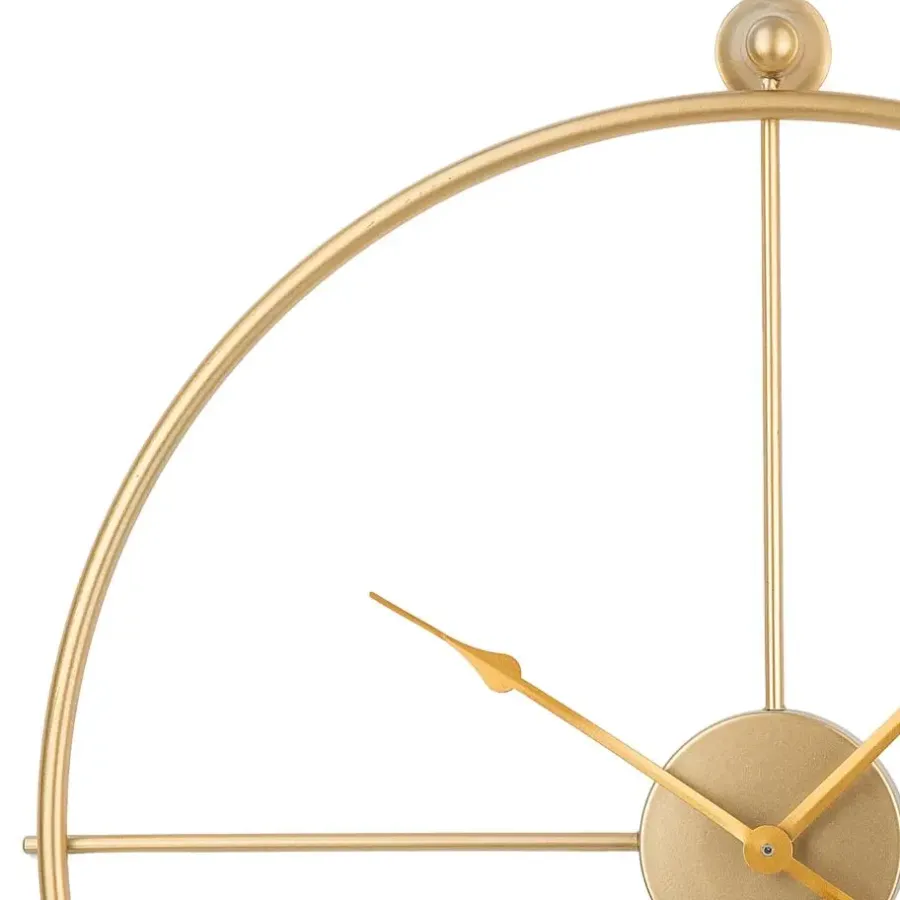 Beliani ZUCHWIL - Wandklok - Goud - IJzer