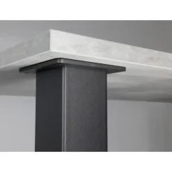 IVOL Zwarte Tafelpoot Vierkant - 80 x 80 x 720 mm