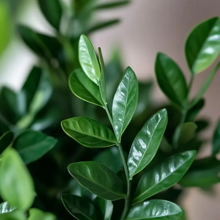 Kamerplanten-Plant in a Box ZZ-plant - Zamioculcas Zamiifolia - Hoogte 55-65cm - ⌀17cm